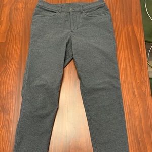 Pre-owned Lululemon ABC pant slim 32x34 techcanvas